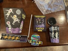 MST3K Gizmoplex Season 13 DVD Popcorn Bucket Cup Stickers Kickstarter Lot