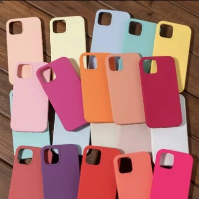 apple silicone case for iphone 12 pro max - Image 1 of 4