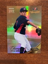 Kyle Robeniol 2013 USA Certified Champions Gold Rookie #183 Oregon Ducks 5/25 RC
