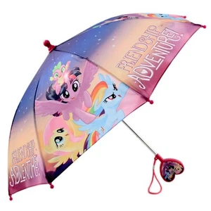 Hasbro Kids Umbrella My Little Pony Toddler and Little Girl Rainwear for Age 3-6 - Picture 1 of 12