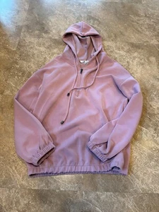 Cable & Gauge Sport Lavender Zipper Pullover with Hood - Small - Picture 1 of 2