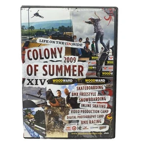 Colony of Summer 2009 DVD XIV Woodward Skateboarding BMX Snowboarding Inline - Picture 1 of 4