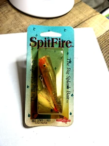 Vintage Bill Lewis SPIT FIRE Lure New On The Card - Picture 1 of 3