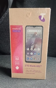 Telstra ZTE BLADE A52 Faceunlock VoLTE NFC 64GB 4GB NIB - Picture 1 of 1