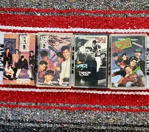 Vintage New Kids On The Block NKOTB Cassette Tape Lot! 3 Albums 1 Single 80s 90s - Picture 1 of 24