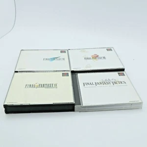 Final Fantasy 7 8 9 TacticPS1 Playstation one Square Enix Box Limited Cards OBI - Picture 1 of 12
