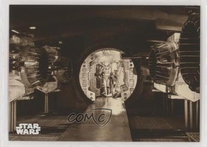 2018 Topps Star Wars Black and White Sepia Searching the Ship #6 x9h