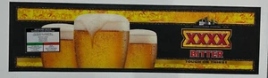 XXXX BITTER BEER OFFICIAL LONG BAR RUNNER MAT LICENSED HOTEL PRODUCT - Picture 1 of 1