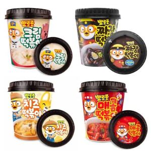 PORORO Topokki Tteokbokki Korean Rice Cake Instant Cup 120g - All 5 Flavours