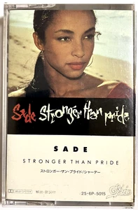 Sade Stronger Than Pride Epic 25 6P-5015 Cassette Tape Japan 1988 - Picture 1 of 11