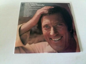 ANDY WILLIAMS "ALONE AGAIN (NATURALLY)" LP VINYL 12" MBE/VG MBE/VG - Picture 1 of 2
