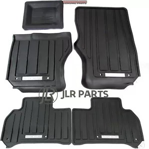 Genuine Range Rover L405 RUBBER FLOOR MATS SET All Weather VPLGS0150 - Picture 1 of 2