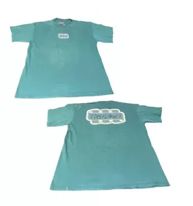 Camiseta Mossimo De Colección Para Hombre Grande Verde Puntada Única Hecha en EE. UU. Delantera y Trasera - Imagen 1 de 9