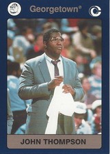 1991 Collegiate Collection Georgetown Hoyas #25 John Thompson