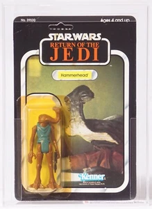 UNPUNCHED 1983 Kenner Star Wars ROTJ 77 Back-A *HAMMERHEAD* CAS 75+ - Bild 1 von 3