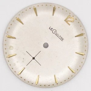 LeCoultre 28,9 mm esfera plateada para reloj de pulsera, buen estado - Imagen 1 de 4