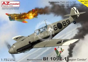 Messerschmitt Bf 109E-1 "Legion Condor" AZmodel AZ7802 1/72 - Zdjęcie 1 z 2
