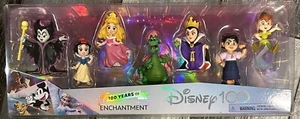 NEW DISNEY 100 YEARS OF ENCHANTMENT FIGURES LIMITED SNOW WHITE PETER PAN - Picture 1 of 3