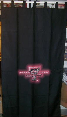 Panel de cortina de ventana aerografiado Texas Tech Red Raiders  Foto 1 de 2
