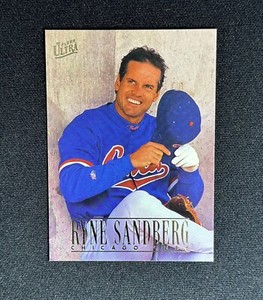 1996 Fleer Ultra Ryne Sandberg #457 Baseball Card Chicago Cubs HOF