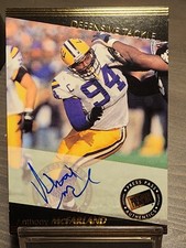 Anthony McFarland 1999 Press Pass On-Card Auto Autograph Rookie RC LSU. 