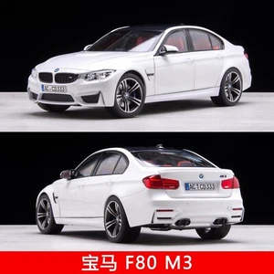 NOREV 1:18 BMW M3 F80 White Painted Simulation Alloy Car Model - Picture 1 of 19