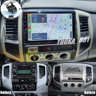 JBL For TOYOTA TACOMA 2005-2013 9"inch CarPlay Android Car Stereo Radio WiFi GPS - Image 1 of 4