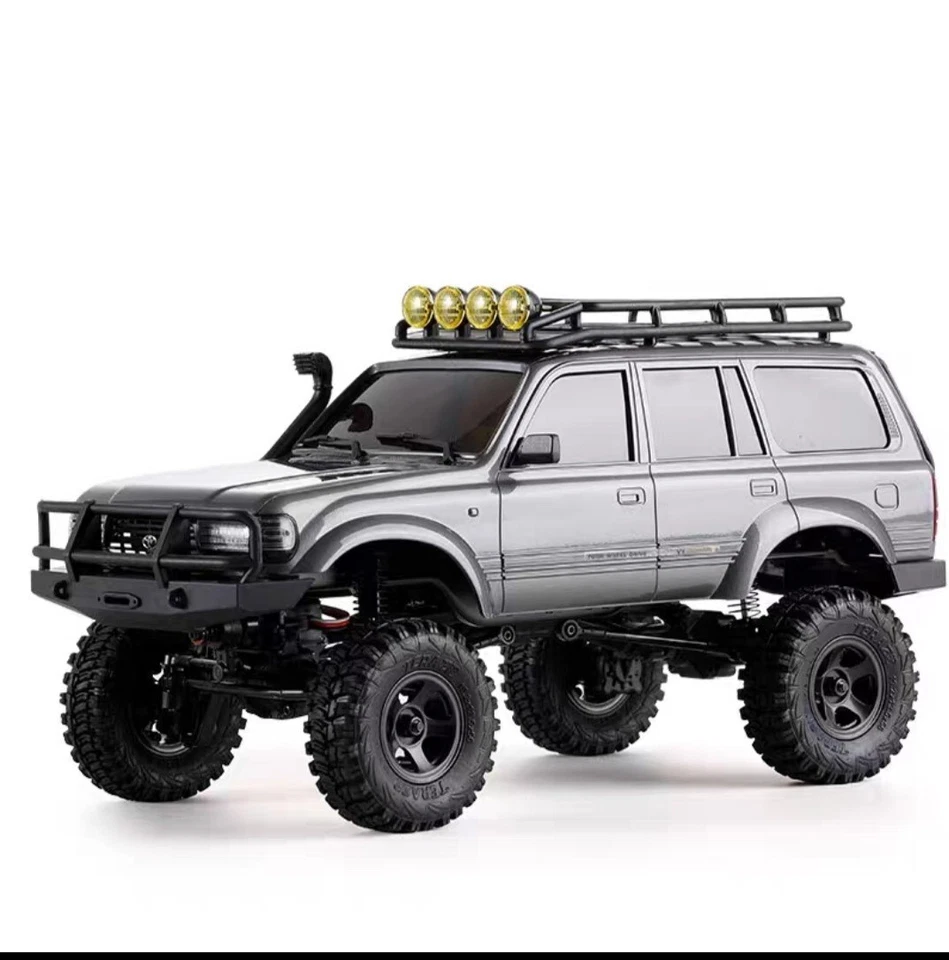 Camión de roca FMS 1/18 FCX18 RC Crawler Land Cruiser LC80 con licencia Toyota, 4x4 RTR Foto 1 de 1