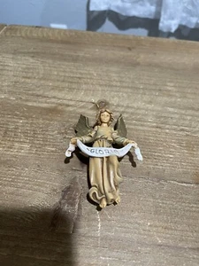 Vintage 1983 Fontanini Depose Italy 5" “GLORIA” Angel Ornament Figurine #13 - Picture 1 of 5
