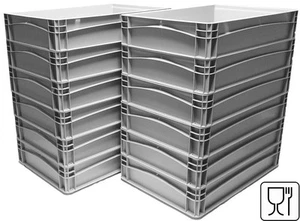 12x Pizzateigbehälter  Pizzaballenbox Teigbehälter Pizzaballen 60x40x12cm  - Bild 1 von 5