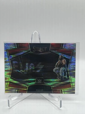 2023 Panini Select WWE Elias Snapshots Flash Prizm  - Image 1 of 2