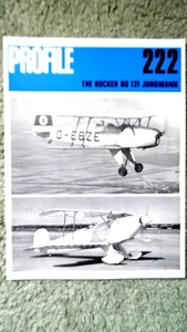 PROFILE PUBLICATIONS AIRCRAFT #222: THE BUCKER BU 131 JUNGMANN (1971) - Picture 1 of 1