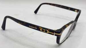 SOLO MARCOS DE GAFAS COACH HC6054 MARRÓN TORT BORDE COMPLETO 52-16-135 - Imagen 1 de 7