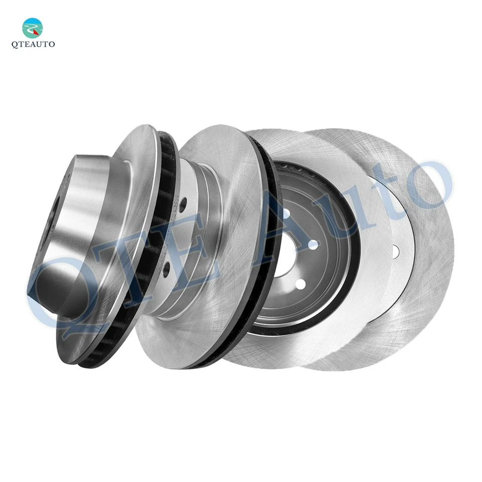 4 rotores de disco de freno delanteros 305 mm-traseros 330 mm para Chevrolet Silverado 1500 2001-2005 Foto 1 de 4