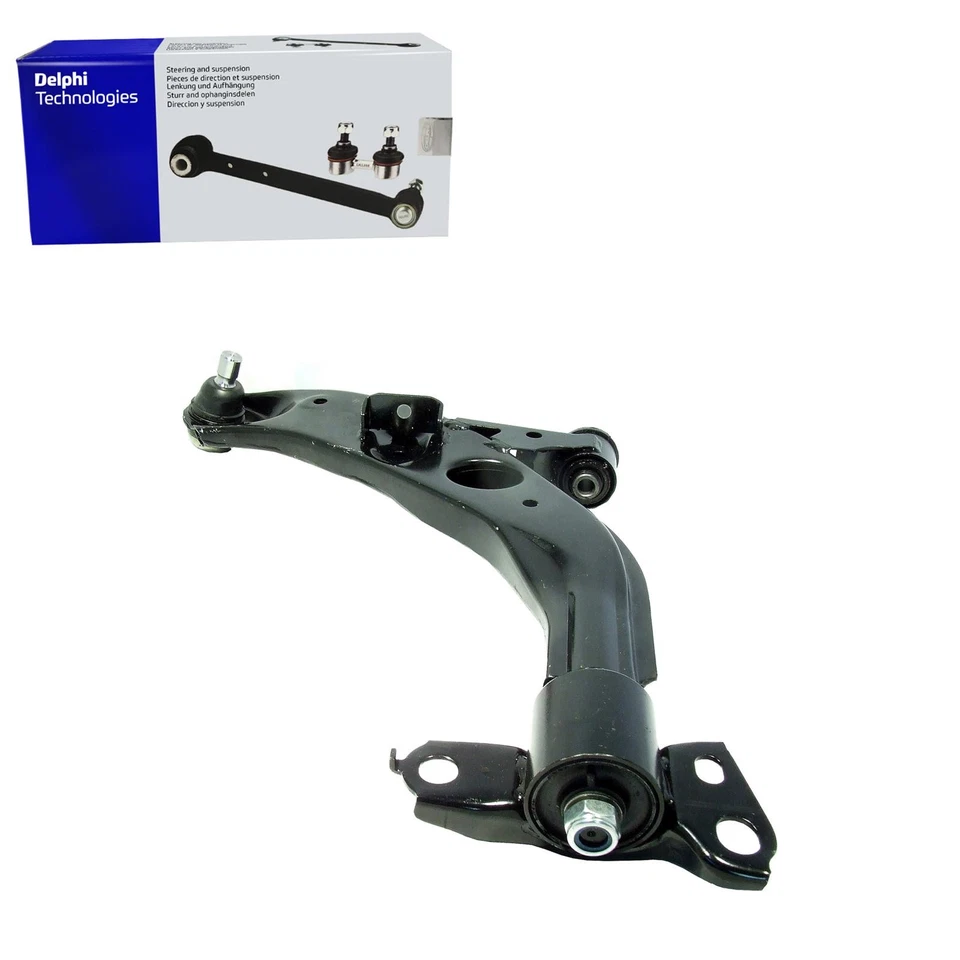 Conjunto de brazo de control y rótula delantero izquierdo inferior Delphi para Mazda 626 1998-2002 Foto 1 de 1