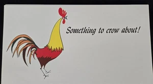 Kellogg's Cereal 1960's Executive Letterhead Stationary Rooster Corn Flakes - Picture 1 of 2