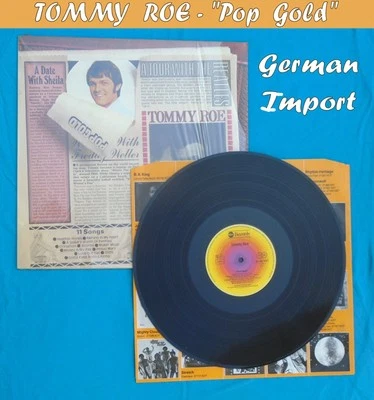 Tommy Roe "Pop Gold" LP  German Import,  Vinyl Record  ♪  NEW  &  Unplayed - Image 1 of 4