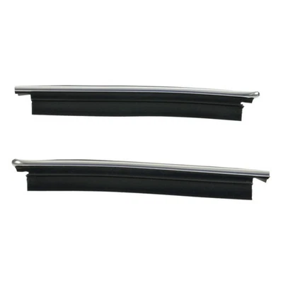 1/4 Quarter Window Outer Belt Molding Pair Set for El Camino Caballero Sprint Foto 1 de 4