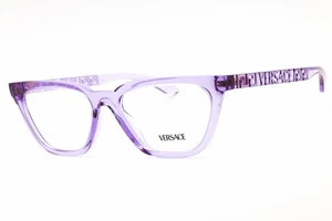 VERSACE VE3352U 5451 Occhiali da Vista Montatura Trasparente Lilla 53mm - Foto 1 di 4