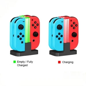 Für Nintendo Switch LED Dock für 4 Controller Effiziente Ladelösung - Afbeelding 1 van 9
