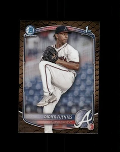 Refractor reptiliano Bowman Didier Fuentes Chrome Prospects 2025 #BCP-87 - Imagen 1 de 2