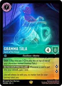 Lorcana COLD FOIL Gramma Tala - Spirit of the Ocean - Into the Inklands # 143 - Bild 1 von 1