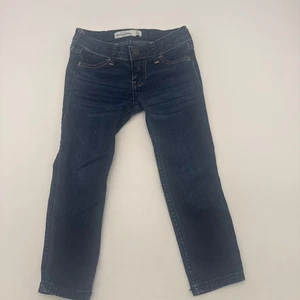 Girls Abercrombie Kids Blue Denim Skinny Jeans 3T/4T - Picture 1 of 6