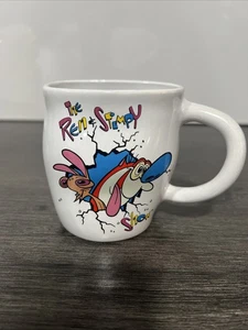 Vintage Dakin 1992 The Ren & Stimpy Show Keramik Kaffeebecher - Bild 1 von 5