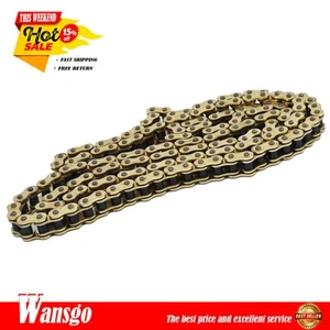 Gold 530x150 O-Ring Drive Chain 530 Pitch 150 Links 9850 pounds Tensile USA - Picture 1 of 10
