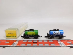 Minitrix N Gauge Dc 13813 Set Goods Tank Wagon Sofix DB Mint + Box #DV537-0, 5 - Picture 1 of 5