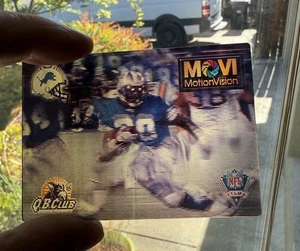 1997 Movi Motionvision Digital Replay Barry Sanders LENTICULAR card #17 - Picture 1 of 3