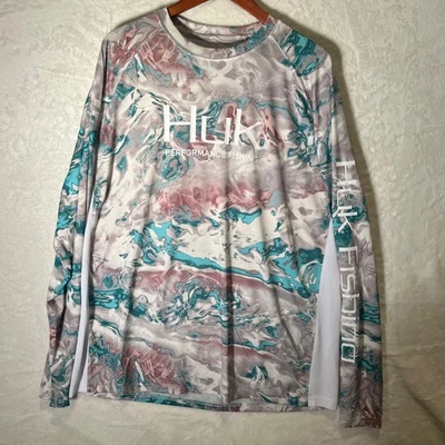 Camisa masculina manga longa HUK Performance pesca GG - Imagem 1 de 4