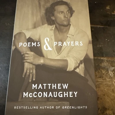 Poems & Prayers by Matthew McConaughey [Hardback] - image 1 of 3