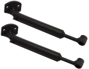 Casa rodante Designer H277, soporte elevador de bisagra de puerta, resorte cargado, 6-1/4" negra, conjunto de 2 - Imagen 1 de 2
